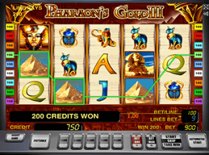 Играть в автоматы Pharaohs Gold 2 в казино на деньги